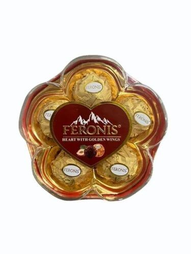 Feronis 5 Piece Chocolate Ball Flower Shape Pack