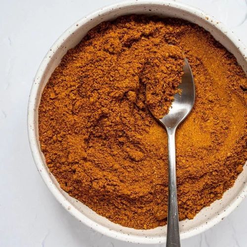 Organic Tandoori Masala - 1kg Dried Powder, Brown Color, Spicy Taste, FSSAI Certified, Packaged in a Dry Packet for Cooking