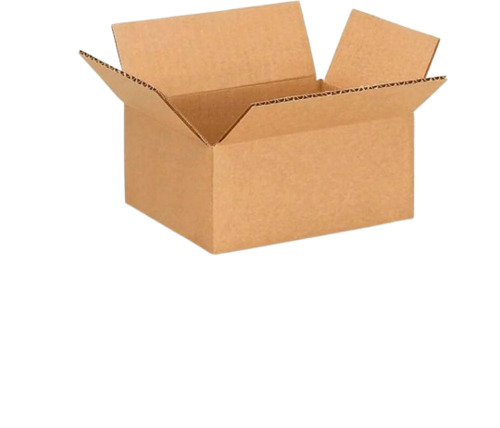 Plain Corrugated Packaging Boxes - Paper Material, 5kg Capacity, Brown Color, Rectangular Shape | Ideal for Apparel, Electronics, Food, Gifts & Crafts