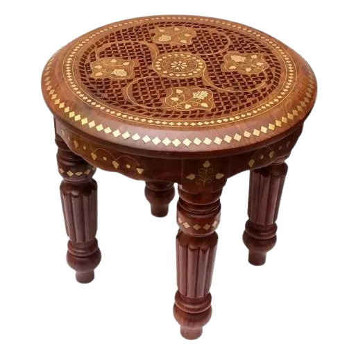 Wood Round Table