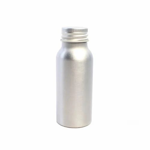 250ml Aluminum Bottle - 150 gm Cylindrical Shape, Multicolor Screw Cap | Customizable Size Options
