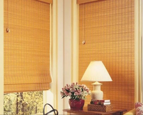 Bamboo Chick Blind - Color: Grey