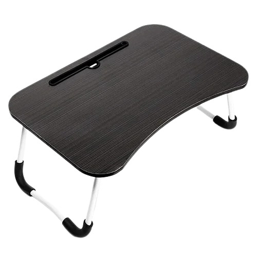 Black Wooden Laptop Table