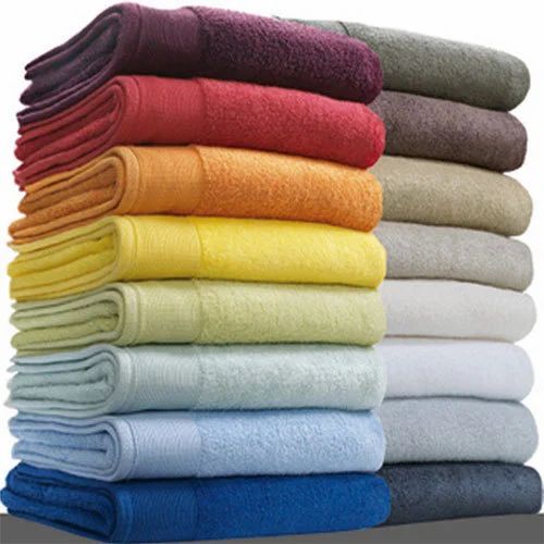 Cotton Colorful Bath Towels