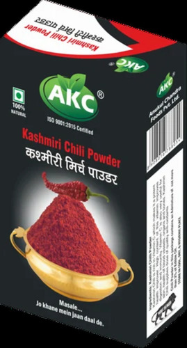 Kashmiri Chilli Powder 50 Gm - 50 Grams A Grade Red Powder | Organic FSSAI Certified Ideal For Cooking Packaged in Dry Place