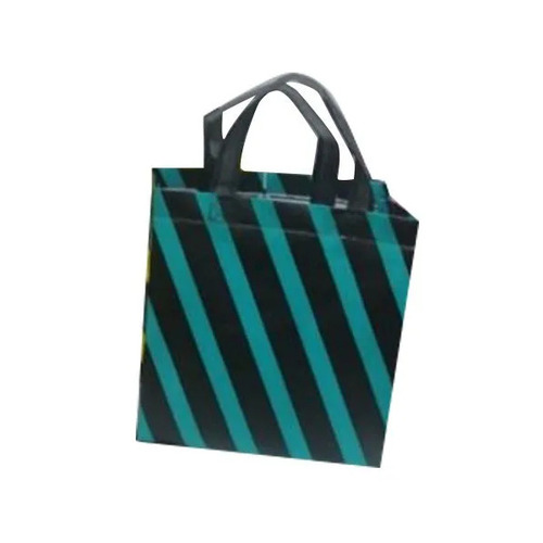 2 Kg Loop Handle Paper Shopping Bags - Eco-Friendly Material, Multicolor, Moisture Proof | Custom Designs, 2 Kg Max Load, Rope Handle Type