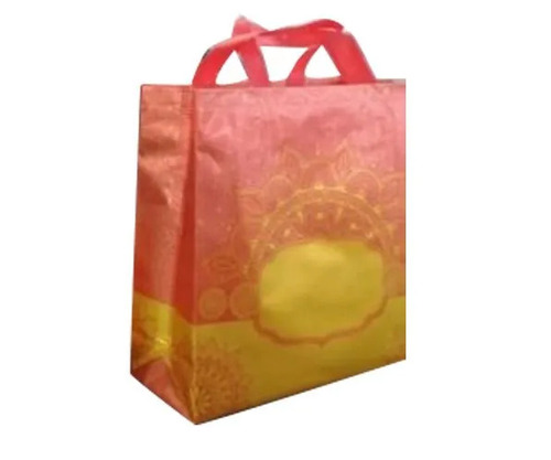 7 Kg Loop Handle Printed Shopping Bags - Multicolor Design, Moisture Proof, Loop Handle - Eco-Friendly & Customizable Patterns