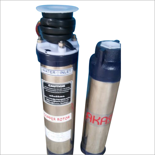 Borewell Submersible Pumps - Color: Silver