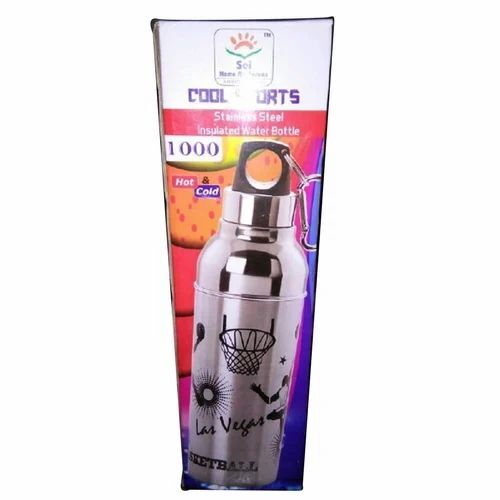 Bottle Paper Packaging Box - 13 x 3.5 x 3.5 Inches , Multi-Color Matte Finish with Digital Printing and 125 GSM Material for 2 kg Capacity