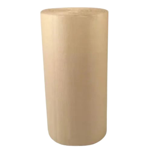 Brown Corrugated Paper Roll - 2 Ply, 35 Inch (L) , 120 GSM | Ideal for Packaging Use in Brown Color
