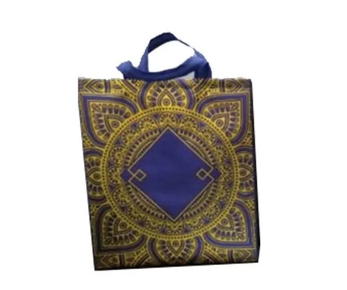 Designer Non Woven Shopping Bags - Printed, 10 Kg Capacity, Loop Handle | Easy to Carry, Ideal for Shopping