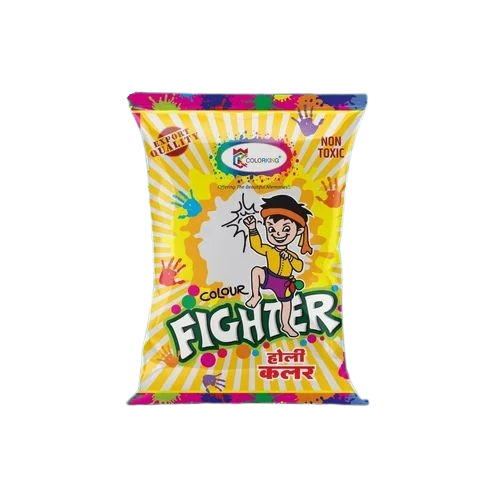 Holi Color Pouch - Non-Toxic Multi-Color Powder Natural & Scented | Ideal for Festivals Parties 100 Grams Packed in Box