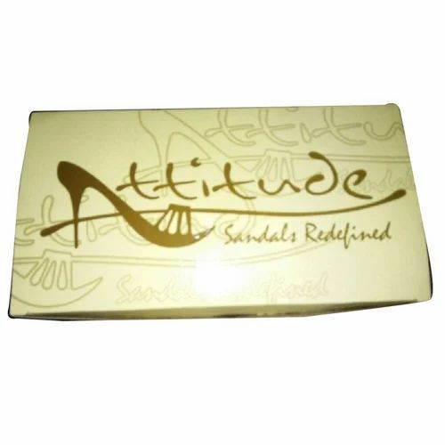 Ladies Sandal Packaging Boxes - Corrugated Paper, 15 x 9 x 5 Inch , Multi Color, Rectangular Shape, Matte Finish, Digital Printing (CMYK)