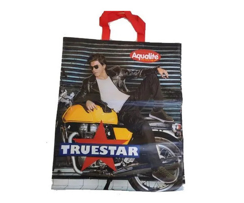 Printed Non Woven Shopping Bags - 2 Kg Capacity Loop Handle Design | Easy to Carry Ideal for Industrial Shopping Use