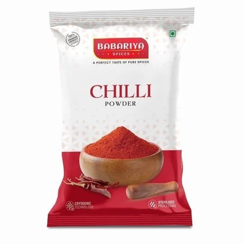 Babariya Spice Red Chilli Powder - 500 Grams, A Grade Red Chilli Powder, Organic, FSSAI Certified, Packed in Dry Place, 6 Months Shelf Life