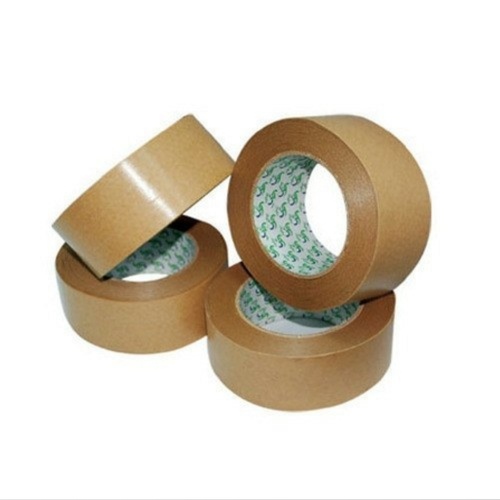 Bopp Brown Tape - BOPP Material, Single-Sided Adhesive, 2 Inches Wide, Brown Color, Antistatic Feature | Ideal for Carton Sealing, Plain Design