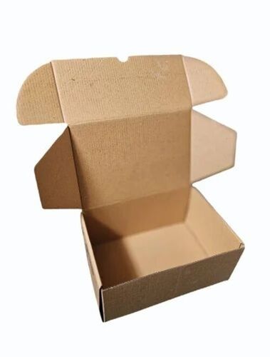 Brown Color Mailer Boxes - Virgin Kraft Paper Board, 16x10.5x2.5 Inches, Single Wall 3 Ply | Durable, One Piece Folder Design