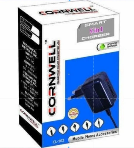 Mobile Charger Packaging Box - Unbleached Kraft Paperboard, Rectangular, Multi Color, Straight Tuck End Style, PVC Laminated Finish | Custom Printed Design, Lightweight Capacity <2 Kg