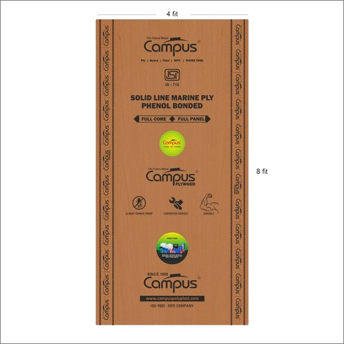Plywood Boards - Wood, 8x4 Feet, Brown | Smooth Surface Finish, Termite & Climate Resistance, First Class Grade, Environmental Friendly, E2 Glue
