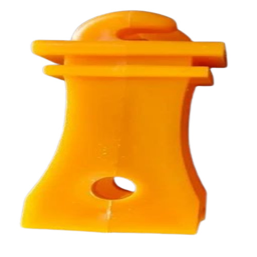 3 Inch Fence Insulator - Plastic, 3mm Thickness, 20g Weight, Max Temp 75Â°C, Orange | Eco Friendly, Industrial Usage, Solar Fencing