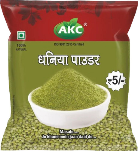 Akc 8 Gram Dhaniya Coriander Powder - Organic Green Powder, FSSAI Certified | Ideal for Cooking, Packaged in Dry Storage, 12 Months Shelf Life