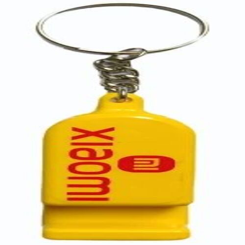 Custom Keychains - Iron & Acrylic Material, Multicolor Design with Silver Plating | Attractive Plain Pattern, Professional Style, High Quality