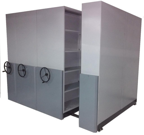 Mobile Compactor Storage System - Color: Grey