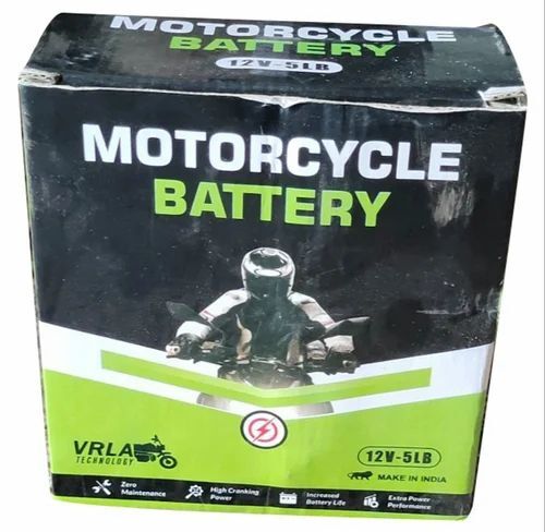 Motorcycle Battery - Voltage: 12 Watt (W)