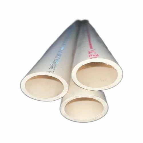 Plumbing Pipe - PVC Standard Size White Color Medium Pressure Leak & Crack Resistance | Easy to Install Solid Surface Long Life Durability
