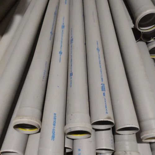 Pvc Swr Pipes - Rigid PVC, Standard Size, Gray Color | Higher Resistance to Leak, Crack, Water, Weather, High Pressure, Easy to Install
