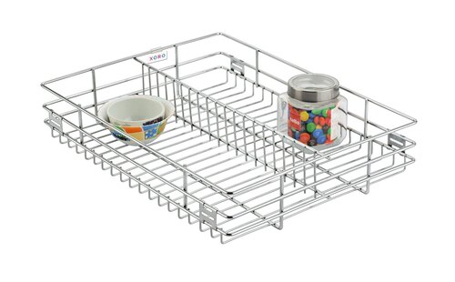 Ss Glass Basket - Color: Yes