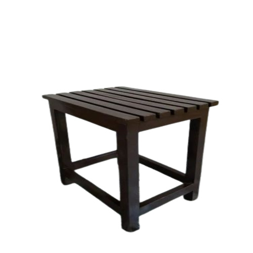 Teak Wood Stool By Shri Ram Furniture And Art