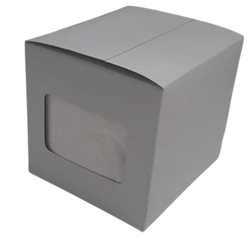White Plain Tissue Paper - Paper, 20x20cm, White Color, 25 GSM | Customizable Size Options, Versatile for Home Use