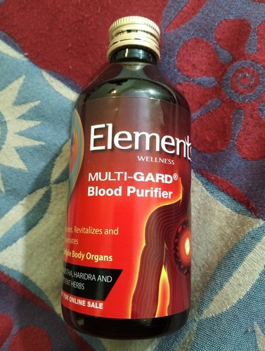 Blood purifier syrup