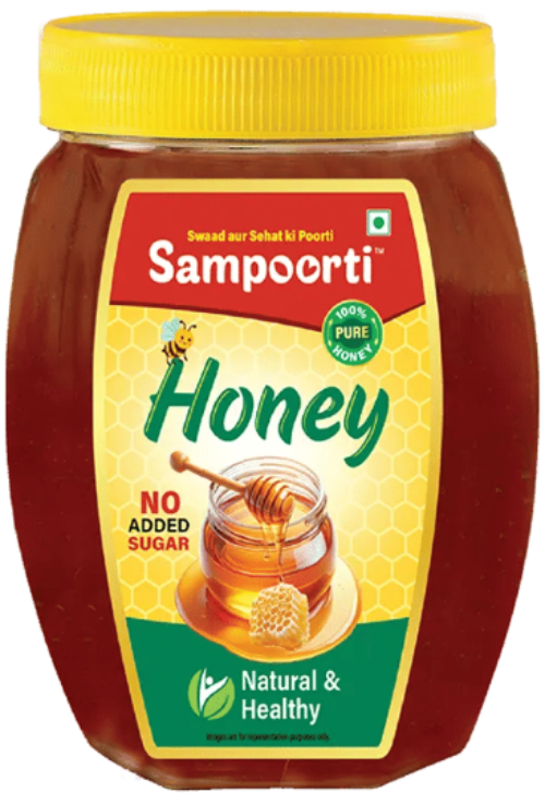 Sampoorti Pure Honey (1 Kg) - Pack Type: Bottle