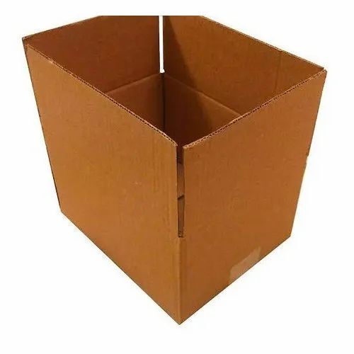 2 Ply Corrugated Packaging Boxes - Paper Material, 10 Kg Capacity, Brown Color, 1-10 In Height | Ideal for Apparel, Electronics, Food, Gifts & Crafts