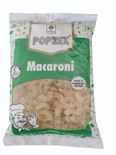 80gm Popzee Raw Macaroni - Organic Vegetarian Pasta | FSSAI Certified, A Grade Quality, 12 Months Shelf Life, Convenient Packet Packaging