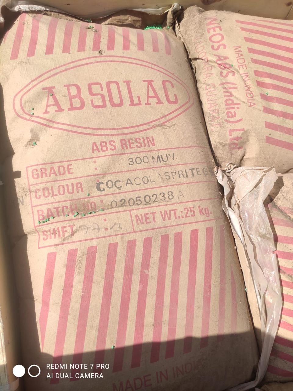 ABS GREEN GRANULES