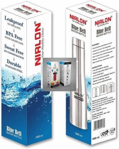 Bottle Packaging Box - Paper Material, Multi Color Printed Design | Versatile Usage for Bottling and Call Attention with Vibrant Colors