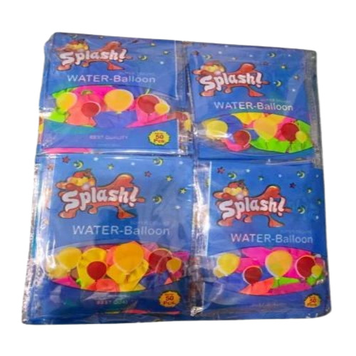 Deluxe Holi Water Balloons - Rubber, 3 Inch , Multicolor | Durable, Eco Friendly, Non Toxic, Fine Polishing, Decorative, Normal Air Use