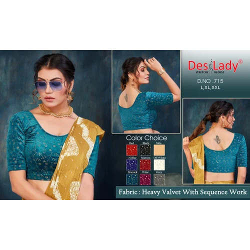 Designer Valvet Blouses