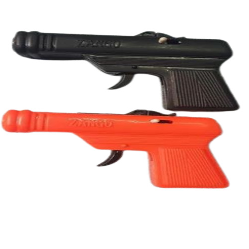 Diwali Cracker Toy Gun - Plastic, Multi Color | Fine Polishing, Designed for Kids, Engaging Diwali Themed Playtime Fun