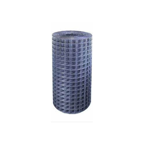 GI Welded Wire Mesh - Hot Dipped Galvanized, 12 Gauge (2.68 mm) Thickness, 1/4 Inch Rectangular Opening, Silver Color | Fencing Application, 11-50 Mesh Number Size