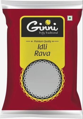 Ginni Idli Rawa Suji - Organic FSSAI Certified Idli Rawa, 6 Months Shelf Life | Tasty, Healthy, Grade A Quality Food