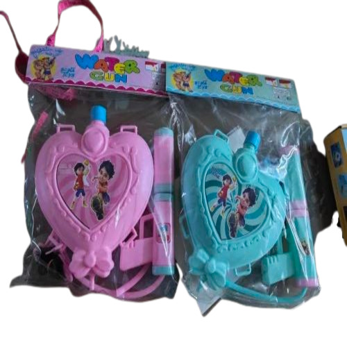 Heart Holi Pichkari - Plastic Material | Modern Appearance, Durable & Lightweight, Ideal for Holi Celebrations, Storage in Cool & Dry Place