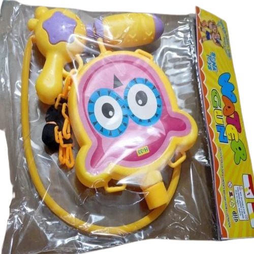 Holi Pichkari - Plastic, Yellow | Durable, Lightweight Design for Modern Holi Celebrations, Store in Cool and Dry Place