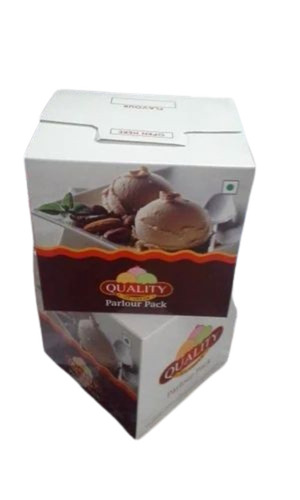 Ice Cream Packaging Box - Paper Material, Multi Color Printed Design | Durable and Versatile for Stylish Ice Cream Presentation