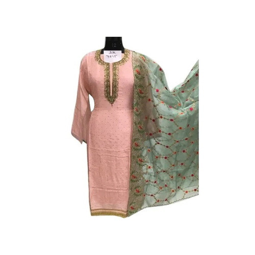 Ladies Embroidered Party Wear Suit