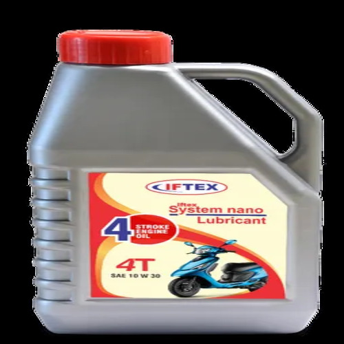 Motorcycle Oil - Viscosity 20W50, 4-Stroke Engine Oil in 1L Bottle | Red Color, SM JASO MA2 Approved, 4T Plus Performance