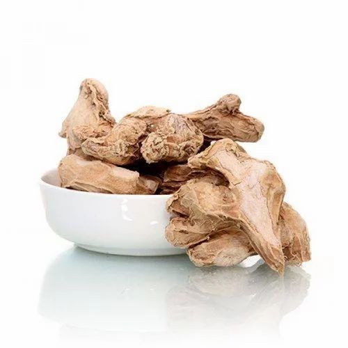 Organic Dry Ginger - 1 Kilogram Packet | FSSAI Certified A Grade Brown Blocks 12 Months Shelf Life Store in Dry Place
